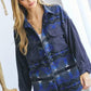 Plaid button-down pocket shacket Shackets