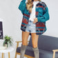 Plaid button-down pocket shacket Shackets
