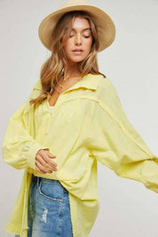 Relaxed Fit Cotton Shirt Shirts & Tops