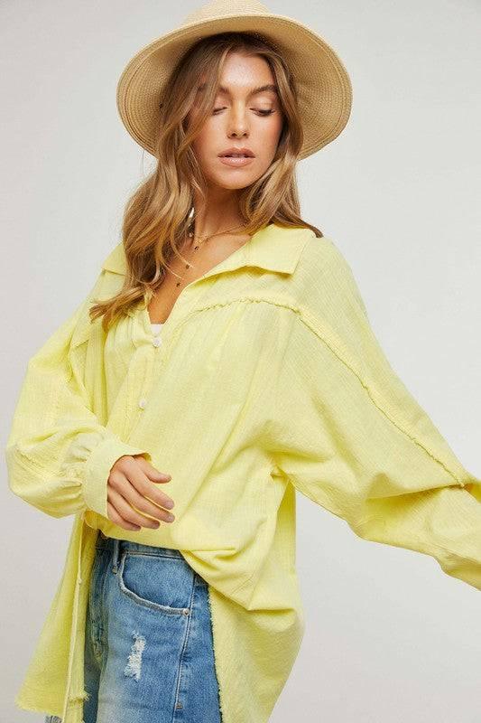 Relaxed Fit Cotton Shirt Shirts & Tops