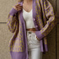 Button Up Long Sleeve Cardigan - DAVERRI FASHIONS