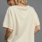Umgee Full Size Lightweight Cropped Sweatshirt Plus Size