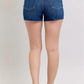 Judy Blue High Waist Criss-Cross Waistband Denim Shorts