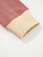 Contrast Star Patchwork Exposed Seam Uneven Hem Drop Shoulder Sweatshirt | Sweatshirts Daverri Fashions