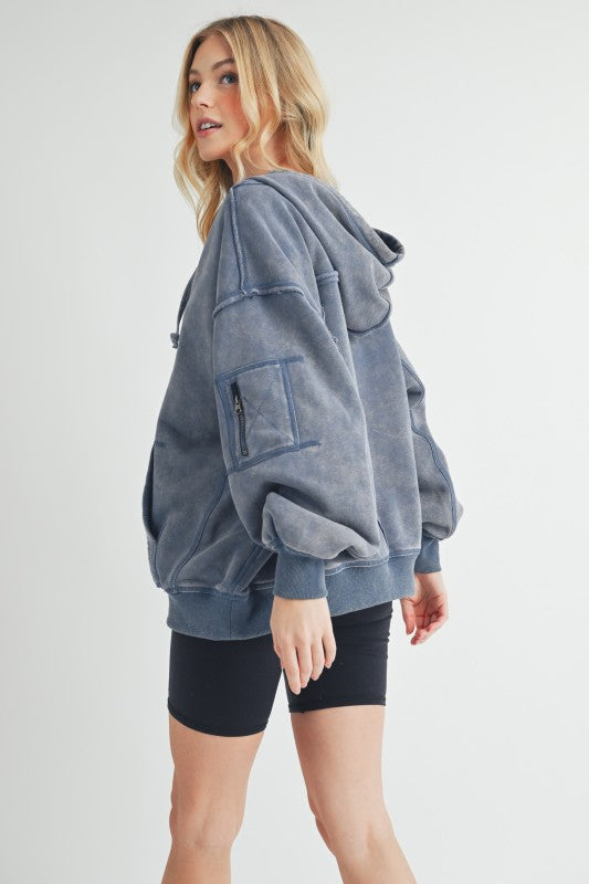 Fiori Hoodie Jacket Jackets