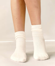 Organic Bamboo Socks WHITE One size Socks