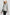 Umgee Two-Way Jacquard Zip-Up Jacket