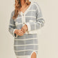 MABLE Plaid Button Down Sweater Cardigan and Mini Skirt Set Outfit Sets
