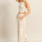 HYFVE Crop Top and Cargo Pants Set Outfit Sets