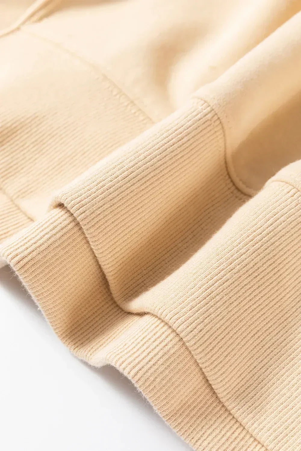 Contrast Round Neck Long Sleeve Sweatshirt - DAVERRI FASHIONS