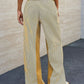 Striped Wide Leg Jeans - DAVERRI FASHIONS