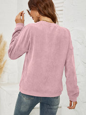 MAMA Graphic Round Neck Sweatshirt | Sweatshirts Daverri Fashions