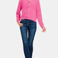 Zenana Button Down Long Sleeve Sweater Cardigan Cardigans