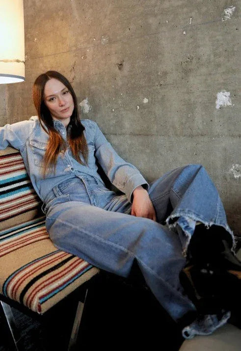 Artemis Vintage Eco Friendly Fabric High Rise Slim Pala Jeans - DAVERRI FASHIONS