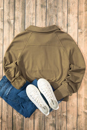 Half Zip Long Sleeve Sweatshirt | Sweatshirts Daverri Fashions