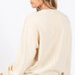 SAGE + FIG LOVE Path Applique Drop Shoulder Sweatshirt - DAVERRI FASHIONS