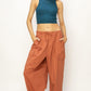 HYFVE Drawstring Cargo Wide Leg Pants BAKED GLAY Pants