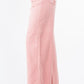 American Bazi Blush Pink High Waist Distressed Wide Leg Jeans Jeans