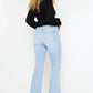 Kancan High Rise Curvy Flare Jeans - DAVERRI FASHIONS