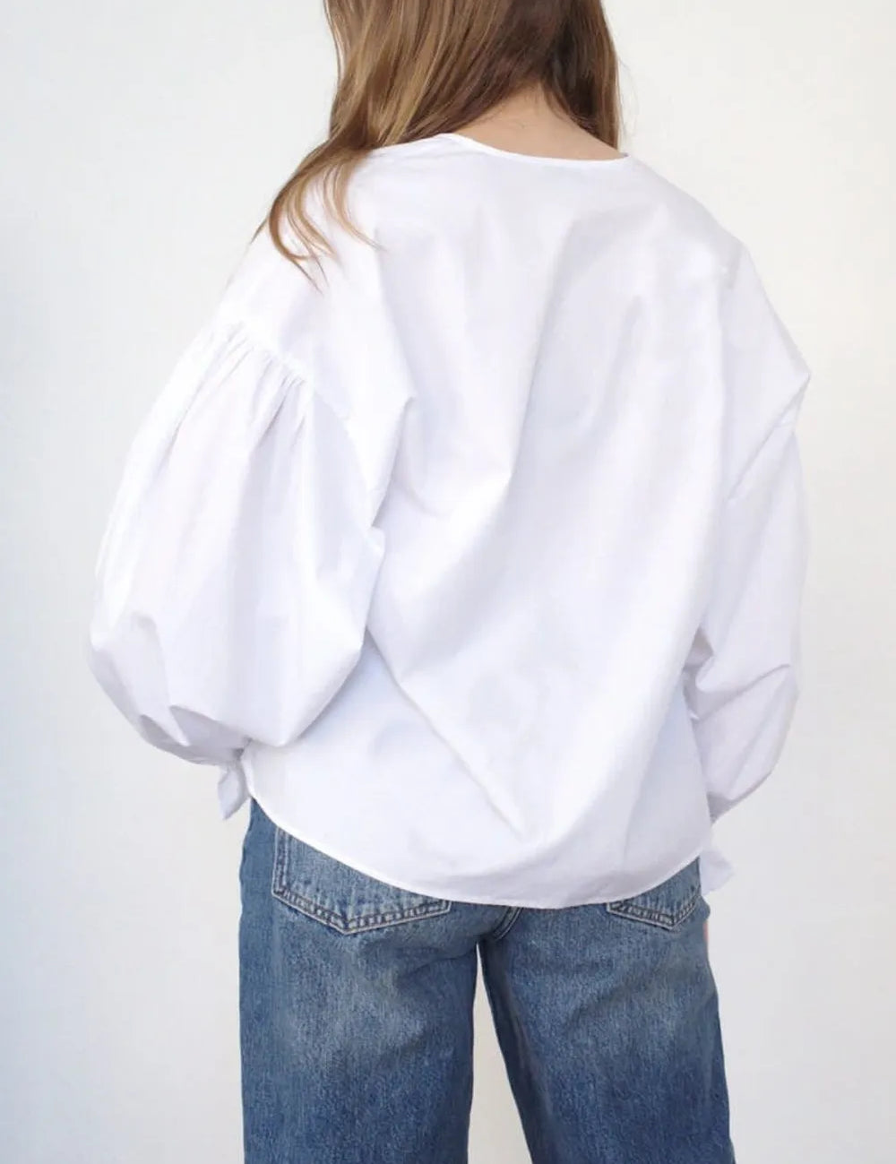 Tied Flounce Sleeve Blouse | Blouses Daverri Fashions