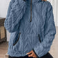 Cozy Sherpa Half Zip Sweatshirt - DAVERRI FASHIONS