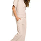 Zenana Ribbed Round Neck Tee & Pants Set - DAVERRI FASHIONS