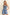 ADORA Smocked Spaghetti Strap Denim Romper Rompers