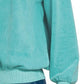 Zenana Soft Fleece Pigment Dye Round-neck Sweatshirts