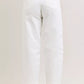 Judy Blue high-waisted rigid magic panel barrel jeans in white denim