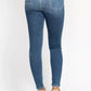 Judy Blue Full Size High Rise Button Fly Skinny Jeans Plus Size - DAVERRI FASHIONS