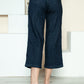 Judy Blue Full Size Side Seam Braid Detail Crop Wide Leg Jeans Jeans