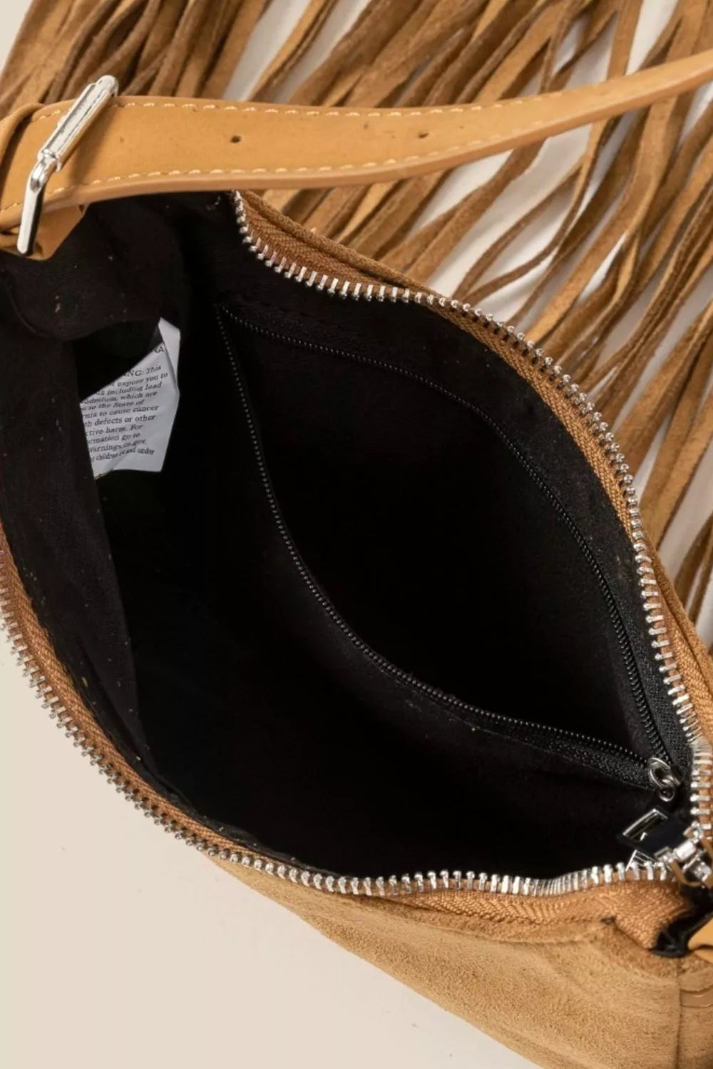 Suede Fringe Crossbody Bag | Crossbody Bags Daverri Fashions