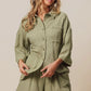 BiBi Crinkle Gauze Shirt and Short Set Outfit Sets