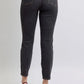 Judy Blue Full Size Mid Rise Tummy Control Slim Jeans Plus Size - DAVERRI FASHIONS