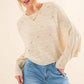 And The Why Dolman Sleeves Sweater - DAVERRI FASHIONS