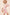 BOMBOM Floral Round Neck Short Sleeve Tiered Dress
