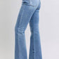 Judy Blue Full Size Raw Hem High Rise Bootcut Jeans Jeans