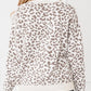 Leopard Drop Shoulder Chunky Knitted Cardigan - DAVERRI FASHIONS