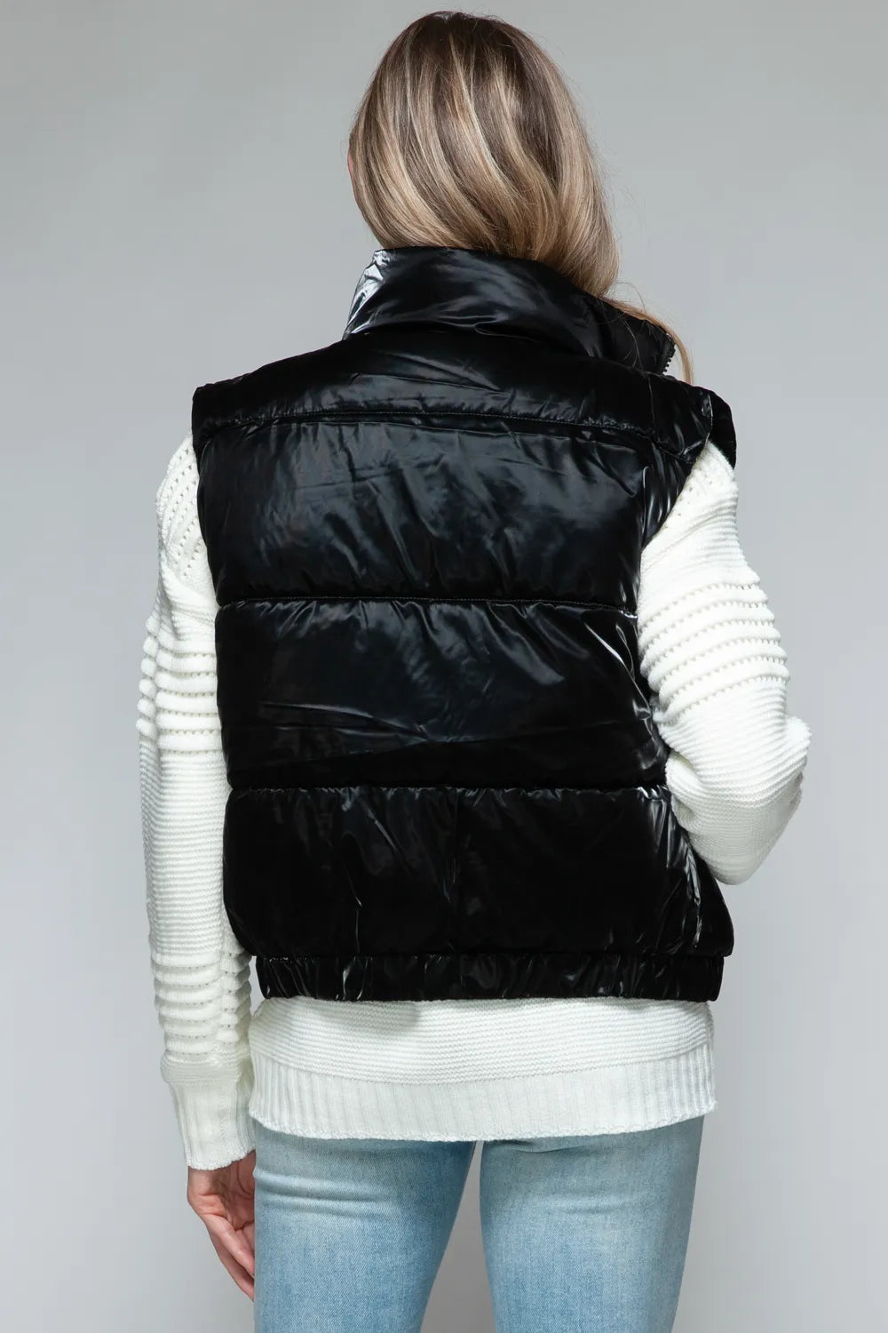 Snobbish Fine Fur Lining Quilted Vest | Vest Jackets Daverri Fashions