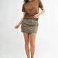MONO B Round Neck Short Sleeve T-Shirt