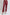 Judy Blue Full Size High Waist Tummy Control Faux Leather Straight Pants Plus Size RED