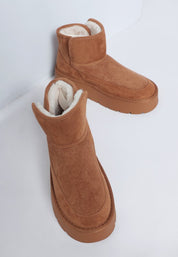 Holias Chunky Heeled Snow Boots | Boots Daverri Fashions
