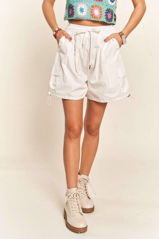 Drawstring Shorts with Pockets Shorts