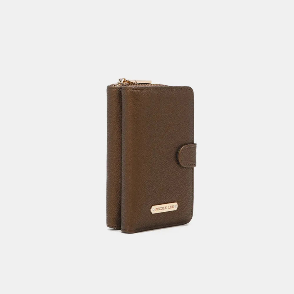 Nicole Lee USA 2 Piece Phone Case Crossbody Wallet Wallets