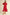 Annie Wear Mineral Washed Button Down Puff Sleeve Shirt Dress Deep Red