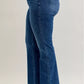 Judy Blue Full Size Mid Rise Bootcut Jeans with Welt Pockets Plus Size - DAVERRI FASHIONS
