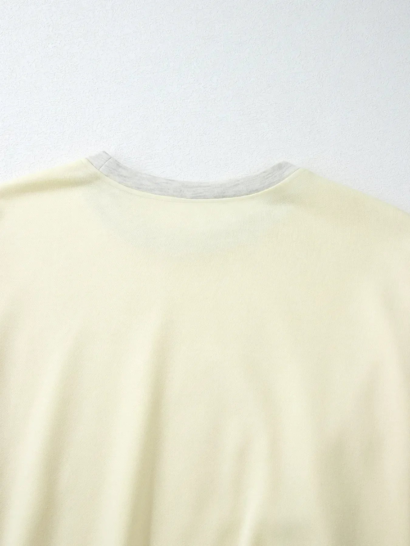 Color Block Round Neck Top and Pants Set - DAVERRI FASHIONS