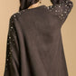 Umgee Open Front Cardigan with Long Sleeve Pearl Details Cardigans