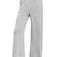 Zenana Soft Melange Hacci Elastic Waistband Lounge Pants - DAVERRI FASHIONS