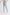 MABLE Pleated Front Detail Straight Jeans Lt Denim Jeans